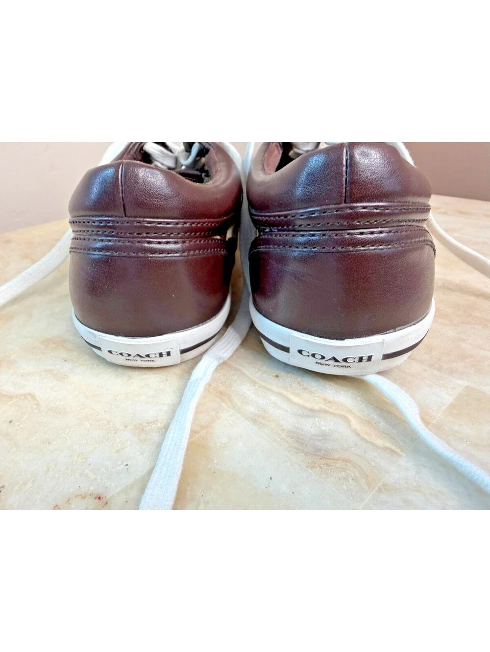 Coach Francesca A5209 Signature C Jacquard Sneakers Size 10B